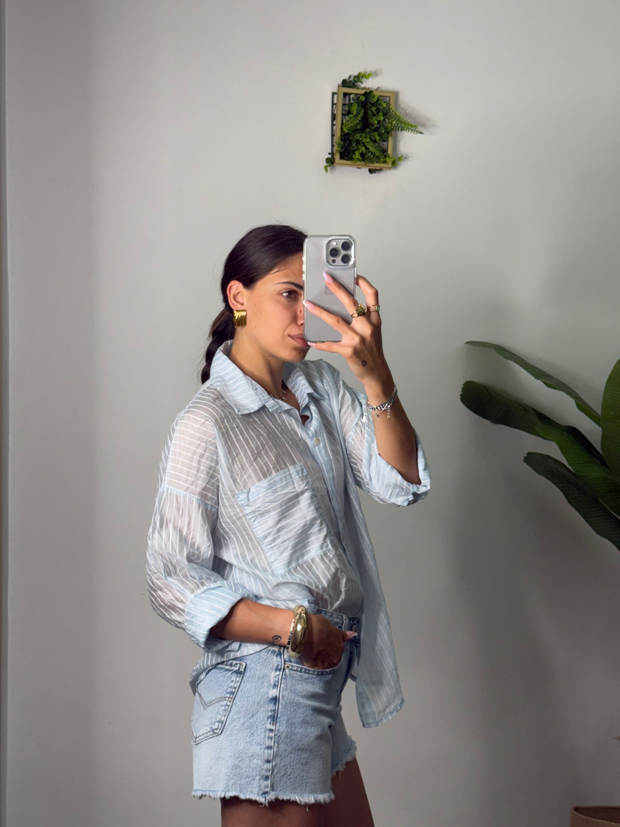 Camicia cielo