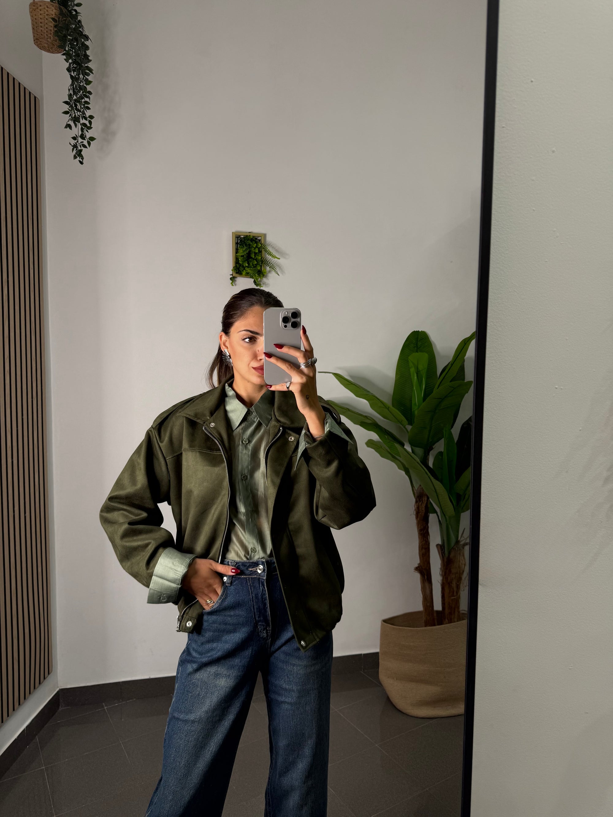 Giacca Soft Ivy verde