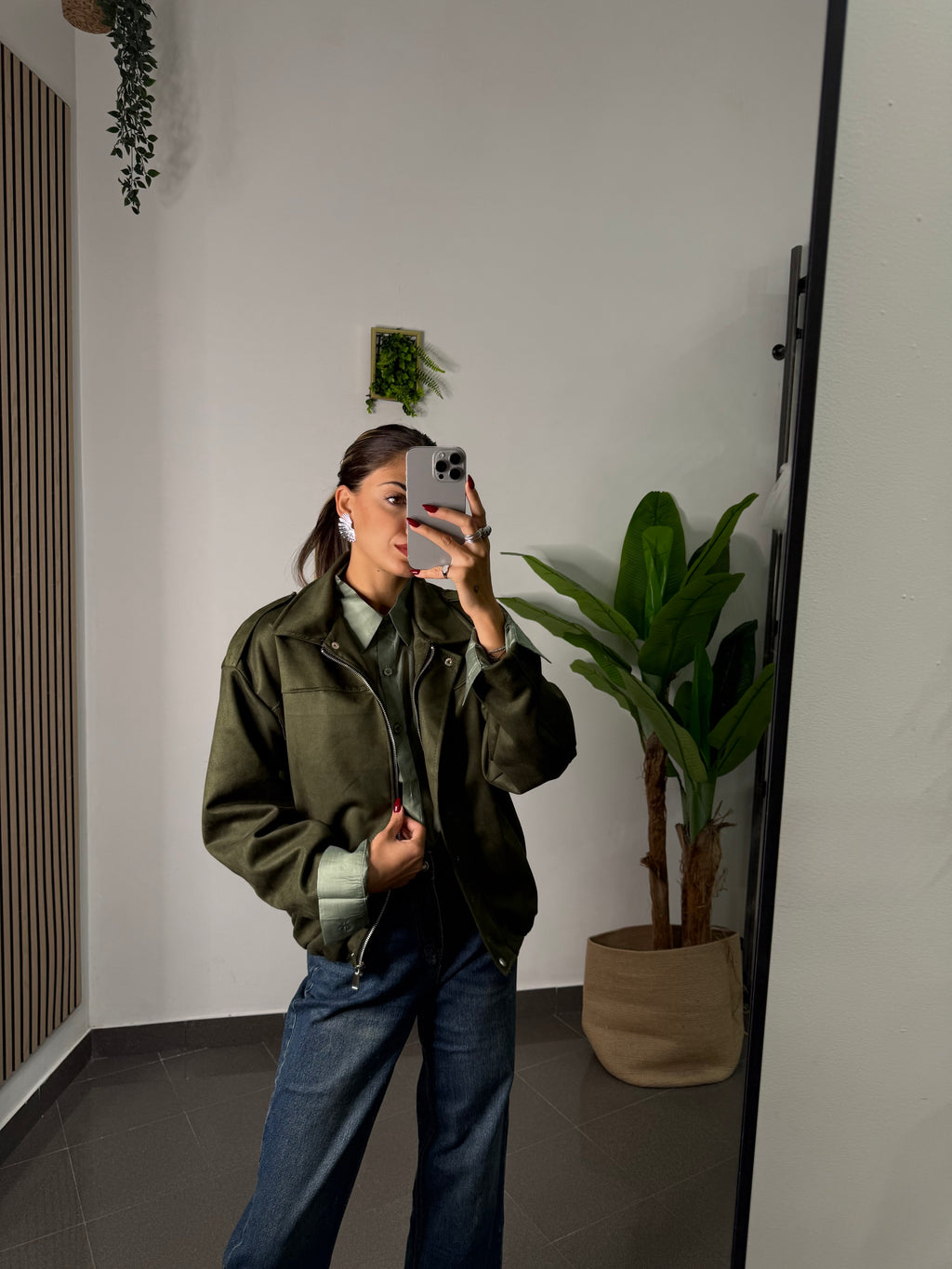 Giacca Soft Ivy verde