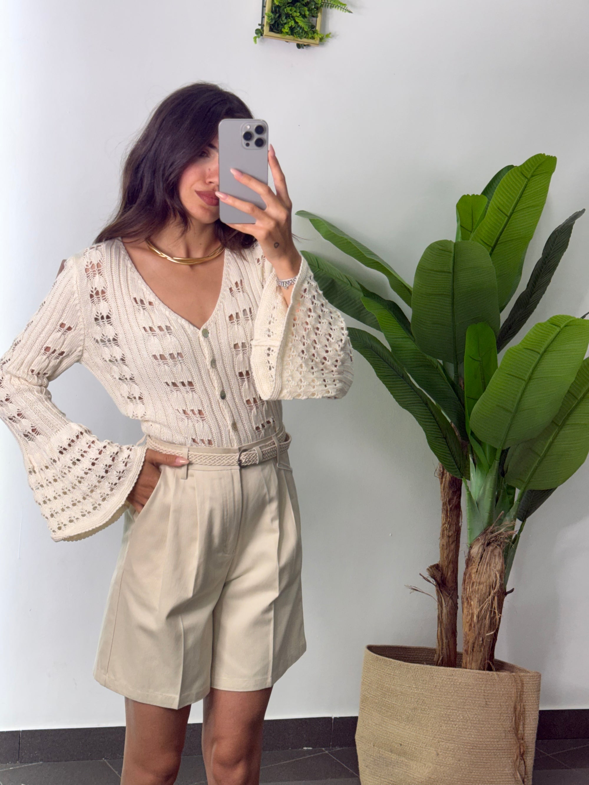 Maglia Alba beige