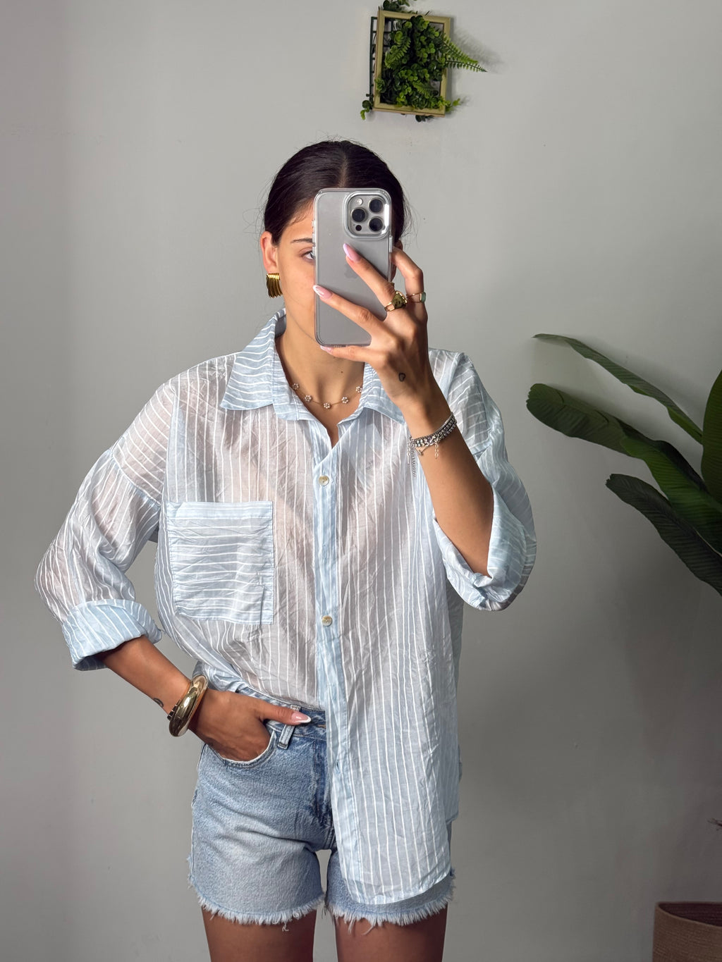 Camicia cielo