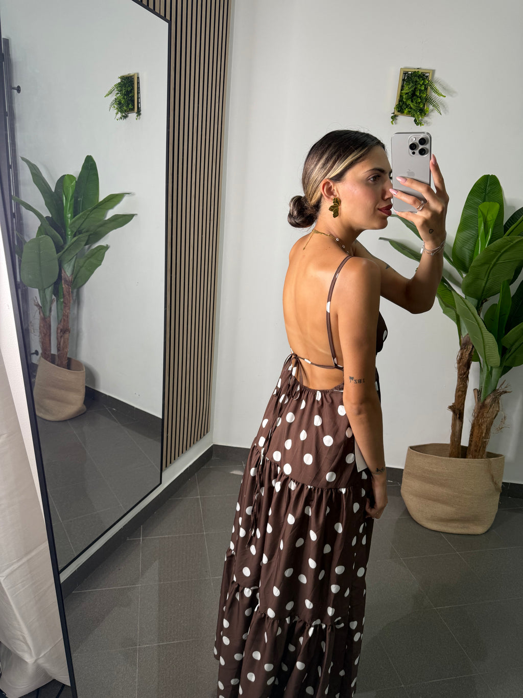 Vestito Eclisse a pois