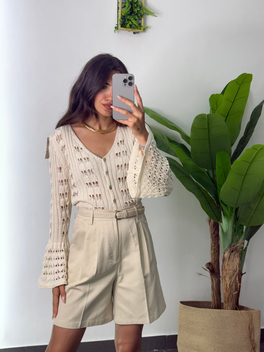 Maglia Alba beige