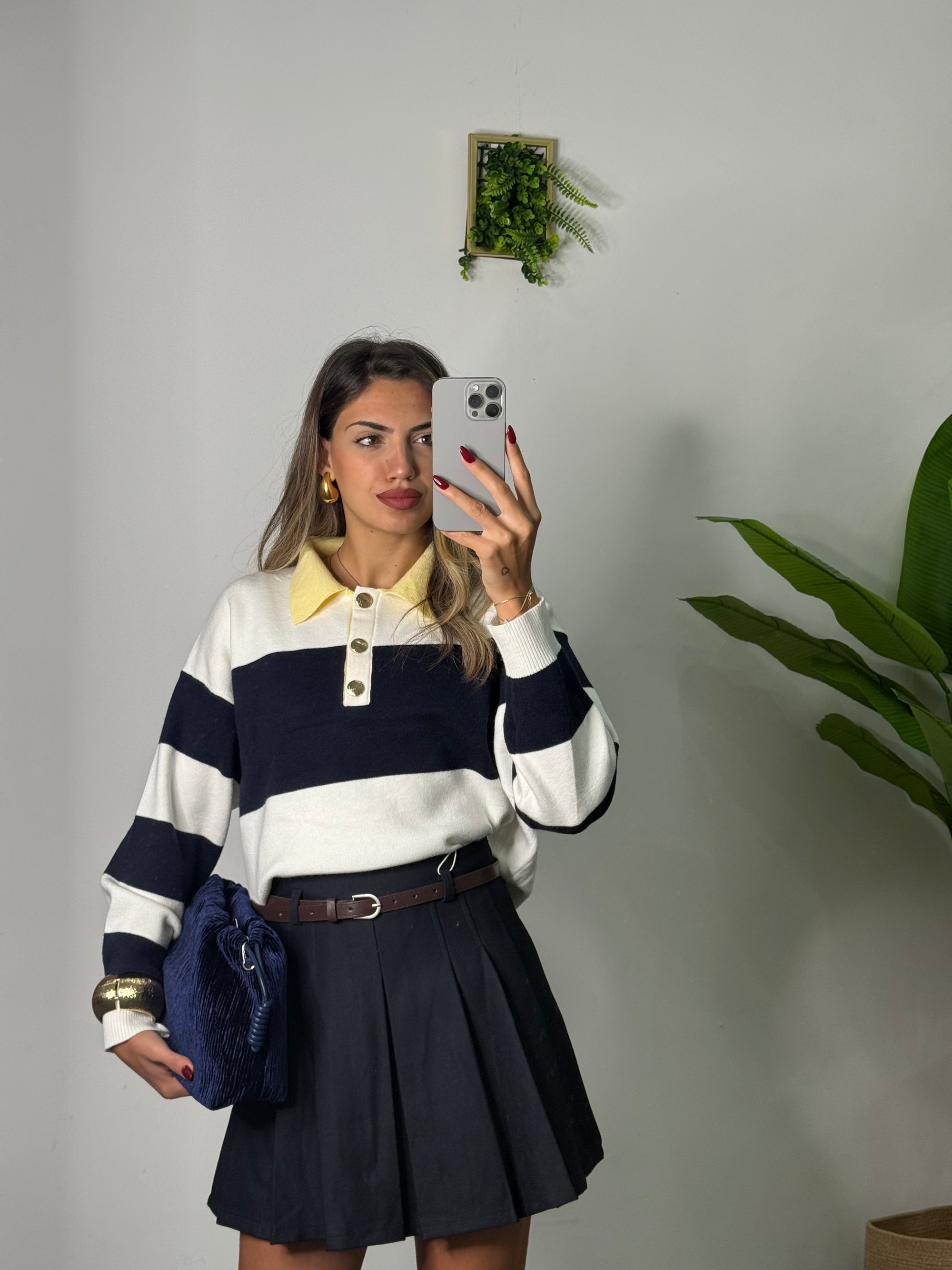 Gonna Amanda blu navy