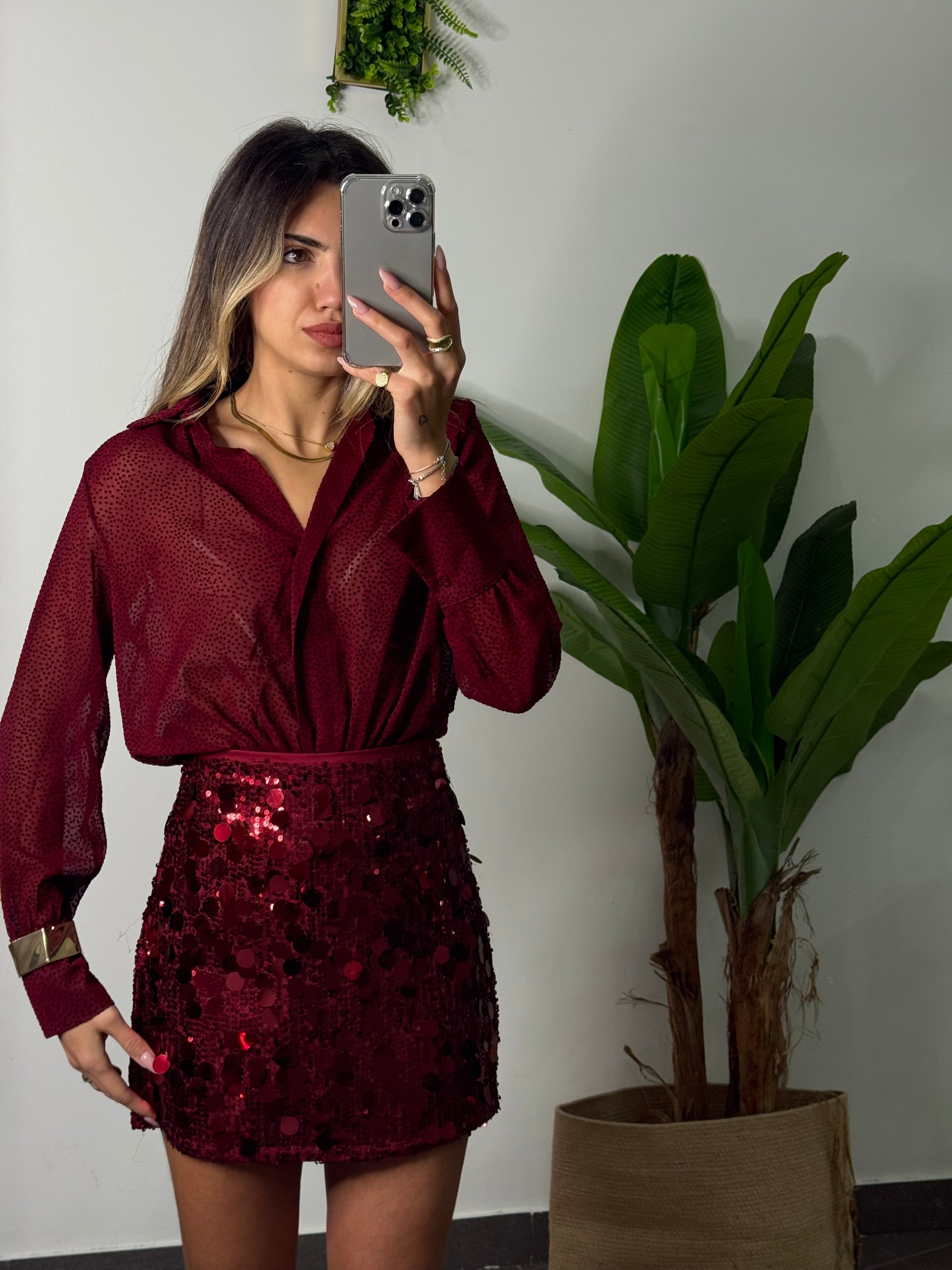 Gonna Amber bordeaux