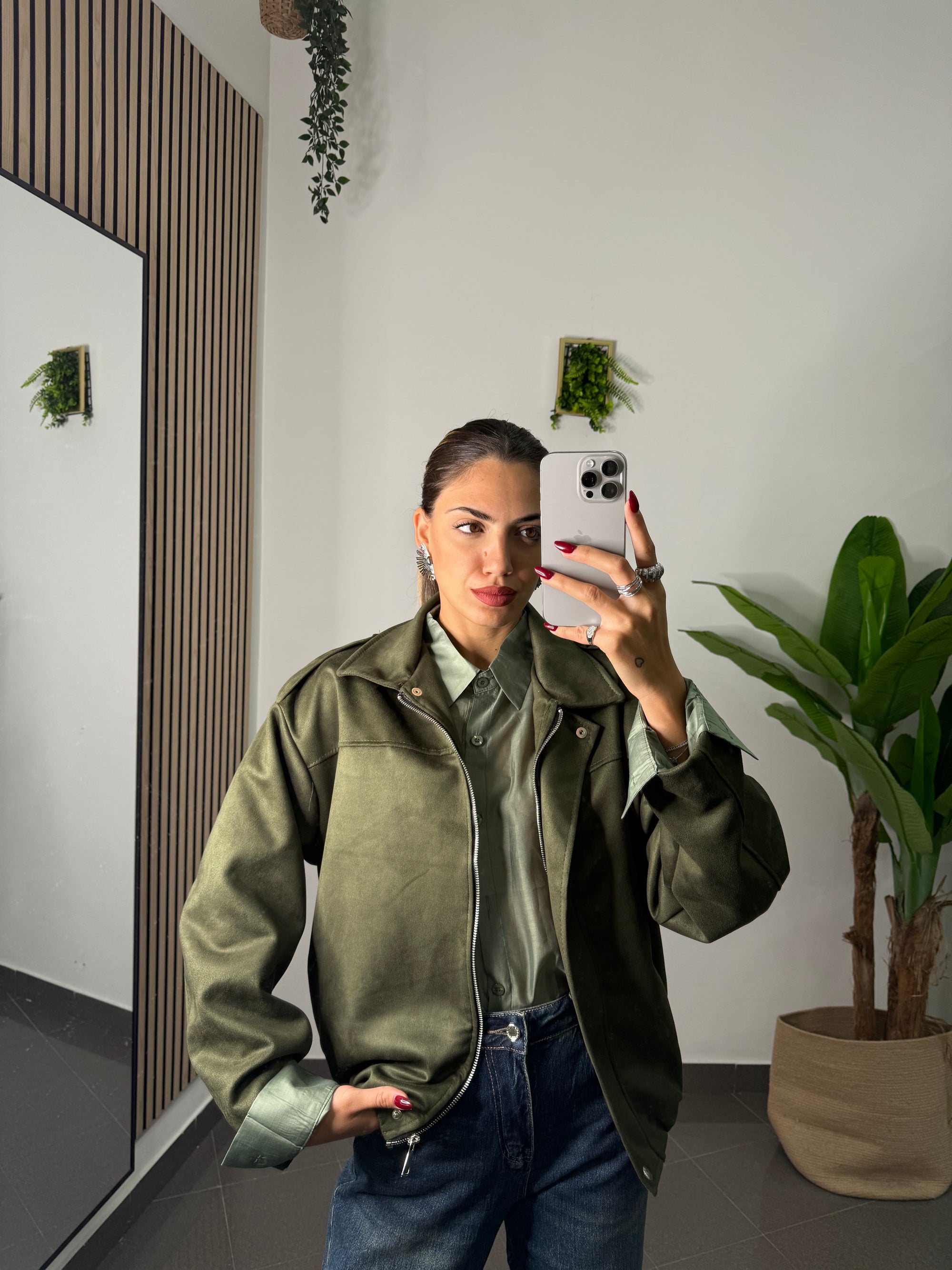 Giacca Soft Ivy verde