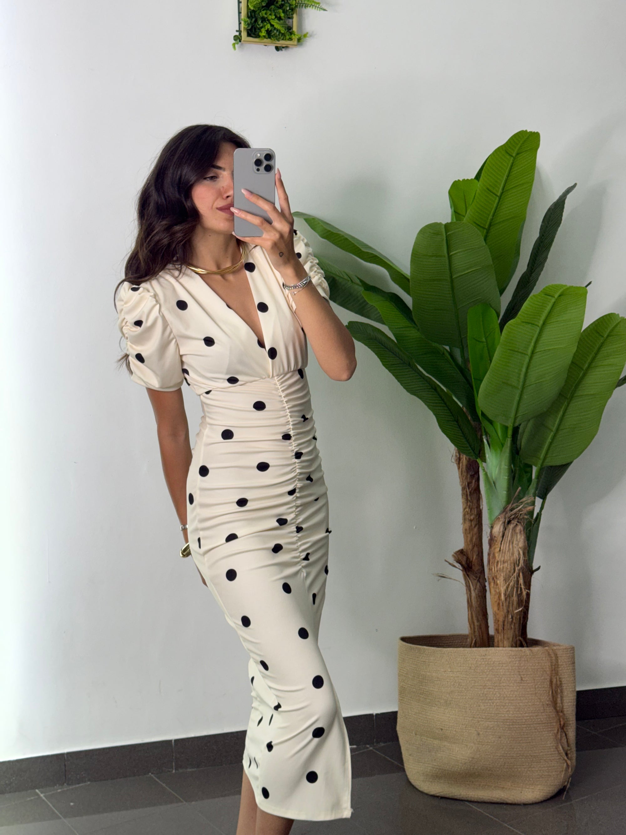 Vestito Bon ton white