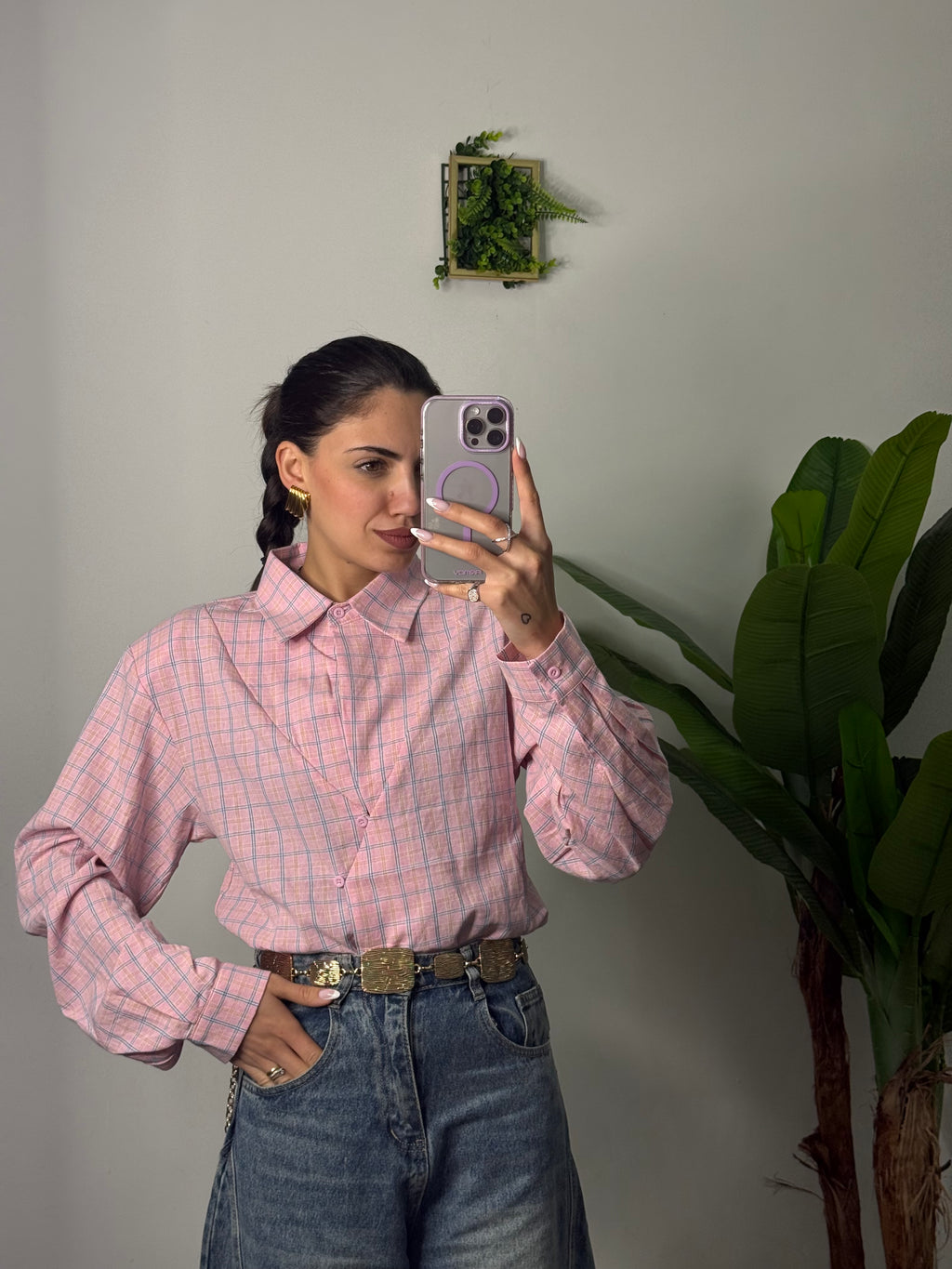 Camicia Nina pink