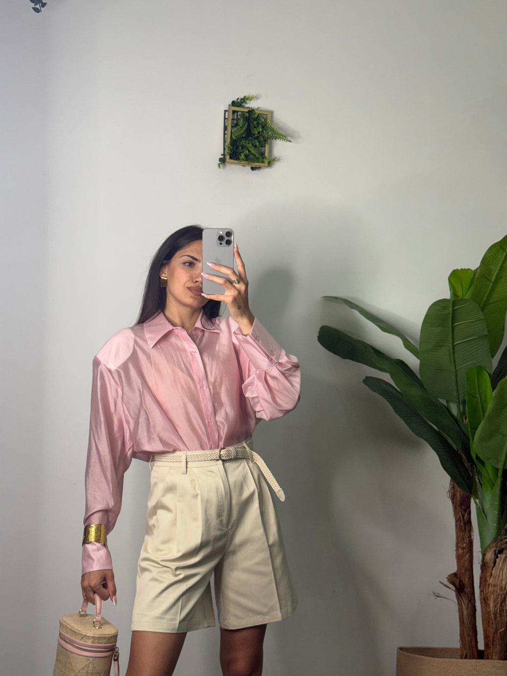 Camicia Aura pink