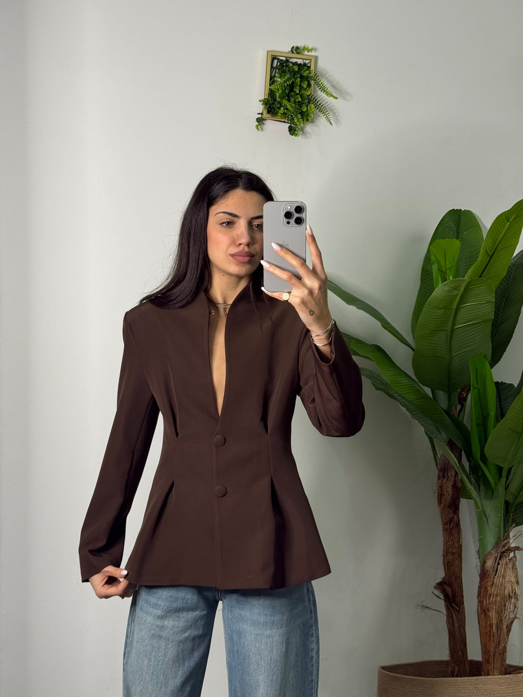 Blazer brown chic