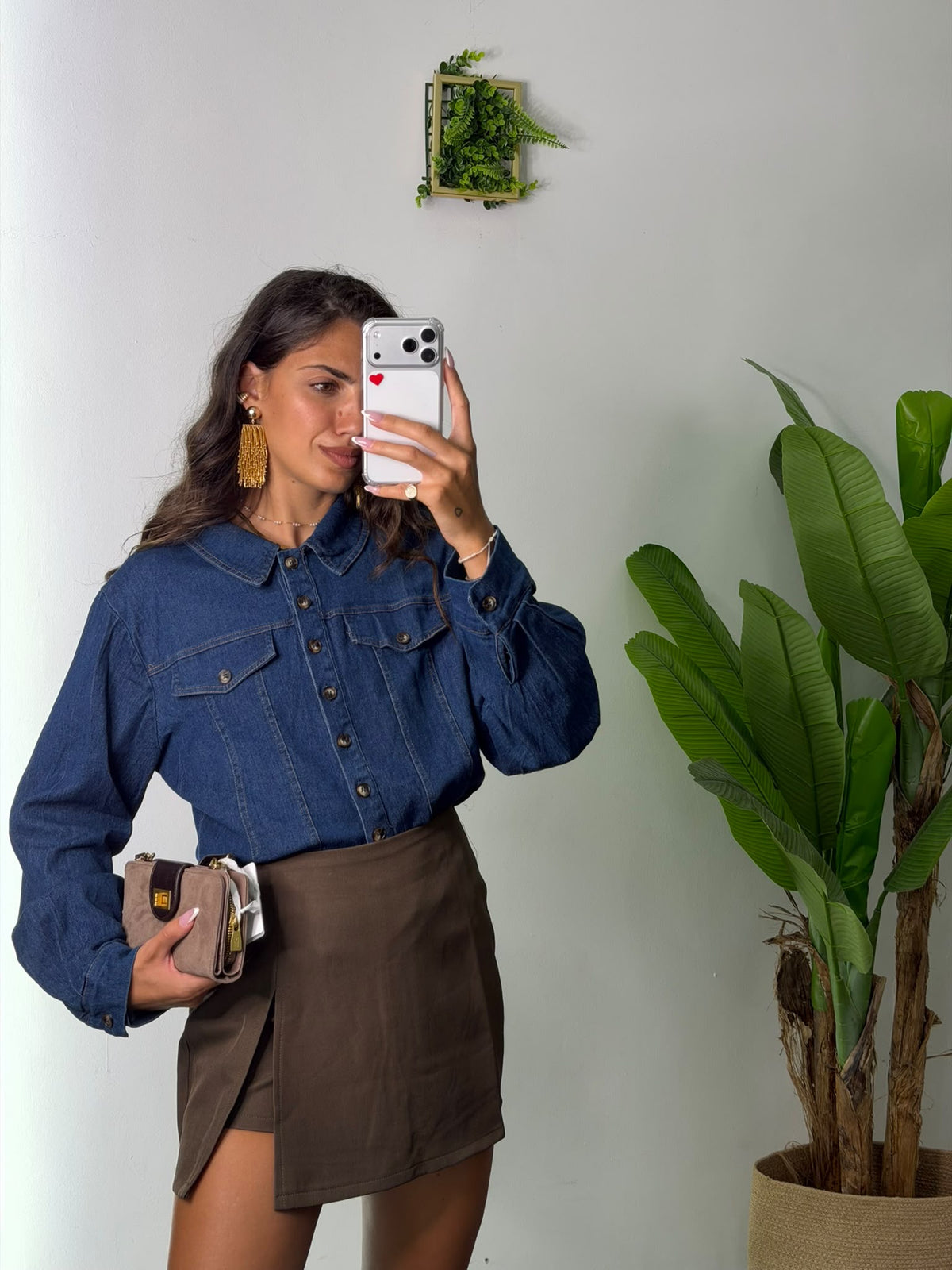 Camicia Denim Mia