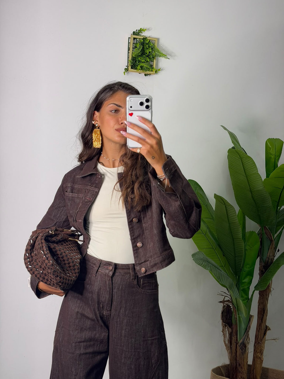 Giacca denim Moka