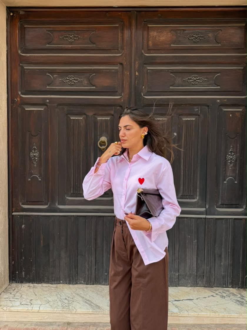 Camicia Gaia pink