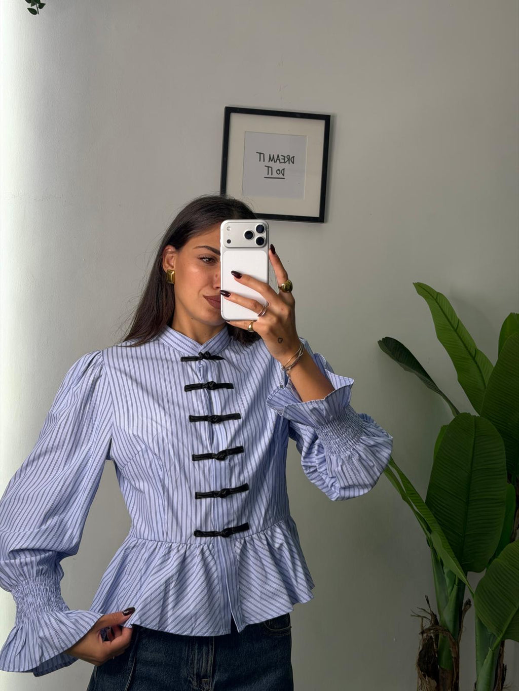 Camicia Jasmine blue