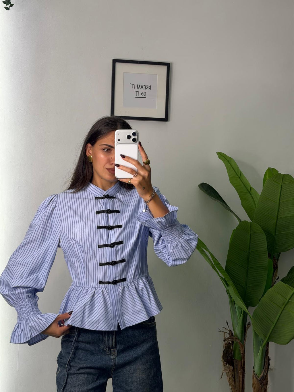 Camicia Jasmine blue