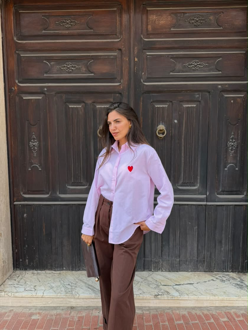 Camicia Gaia pink