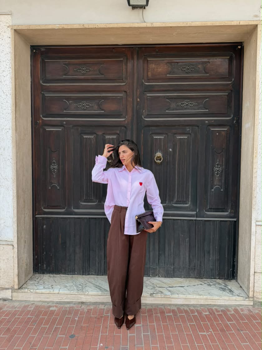 Camicia Gaia pink