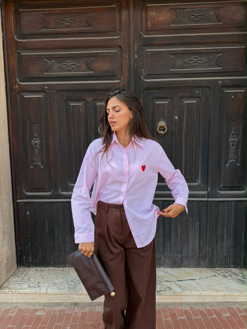Camicia Gaia pink